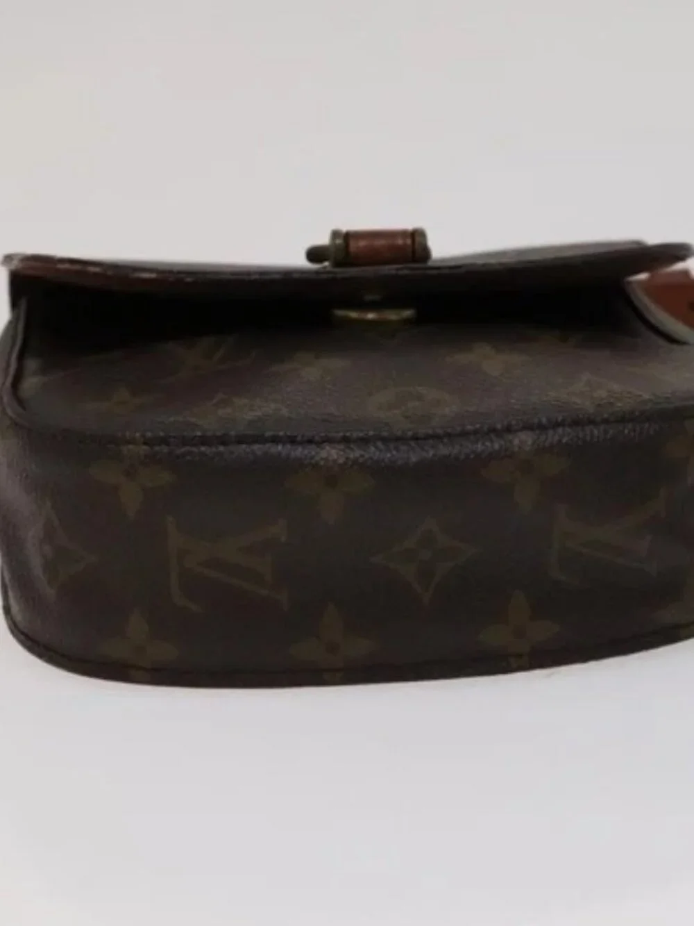 LOUIS VUITTON Monogram Saint Cloud PM Shoulder Bag M51244 LV Auth bs21491